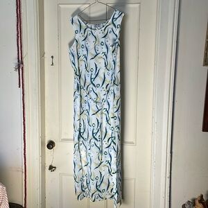 Ladies sleeveless maxi dress size medium